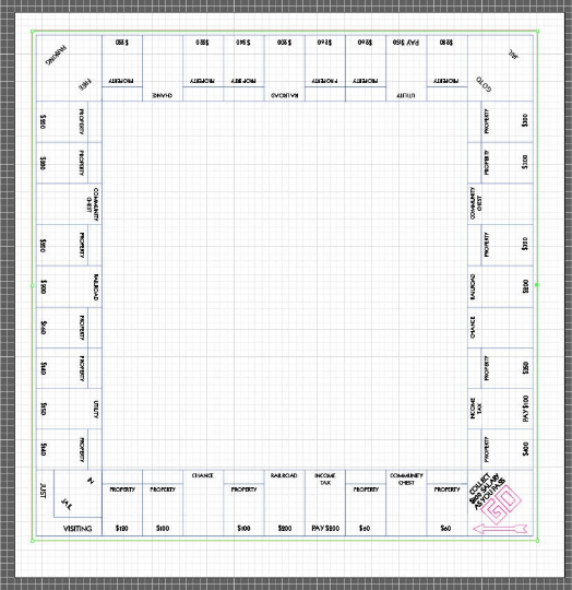 Blank Monopoly Template Custom Monopoly Game Digital -  Portugal